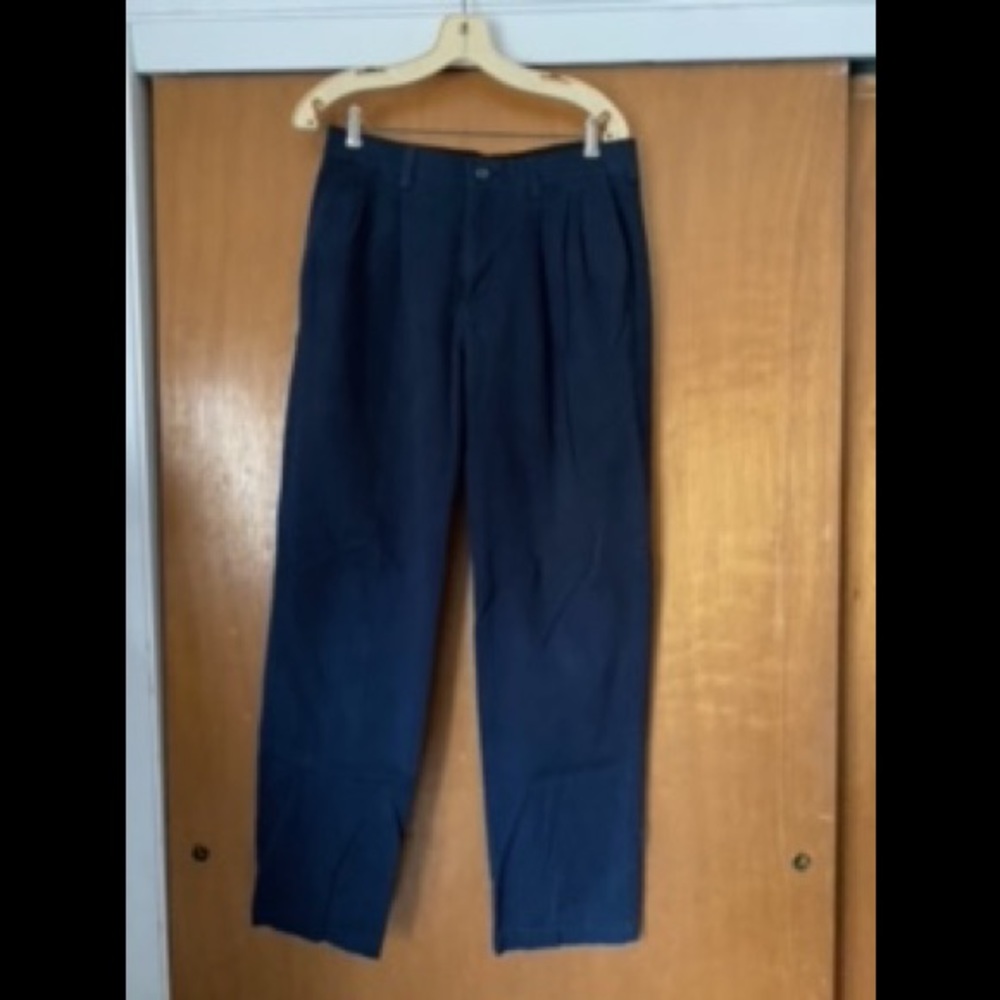 🌟Croft & Barrow Navy Blue Khakis Size 30x32
